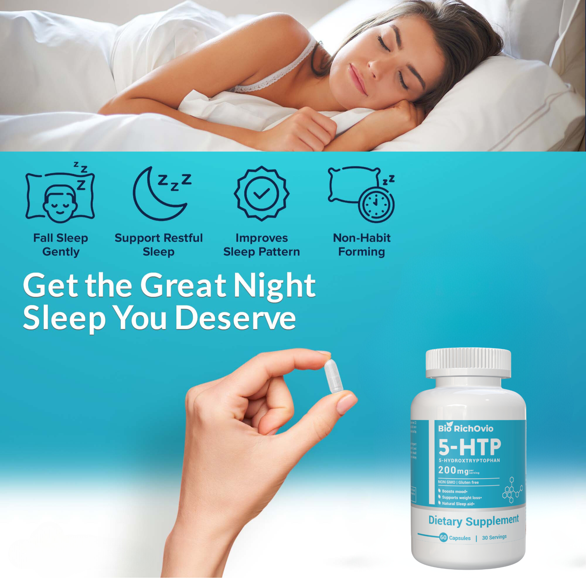 5-HTP 200mg