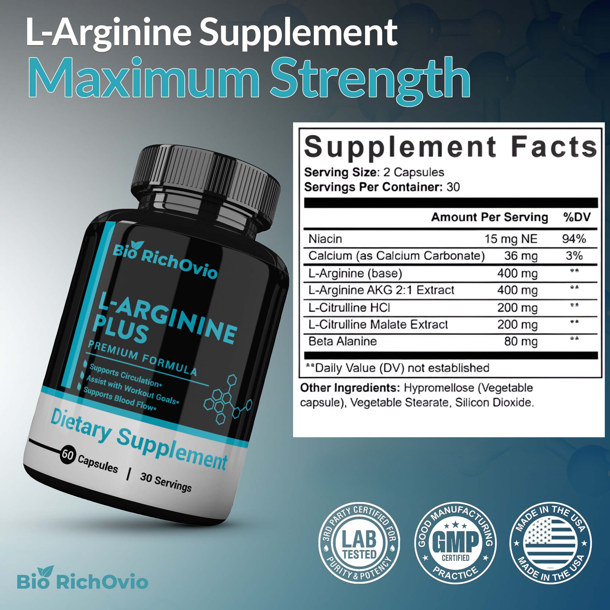 L-Arginine Plus